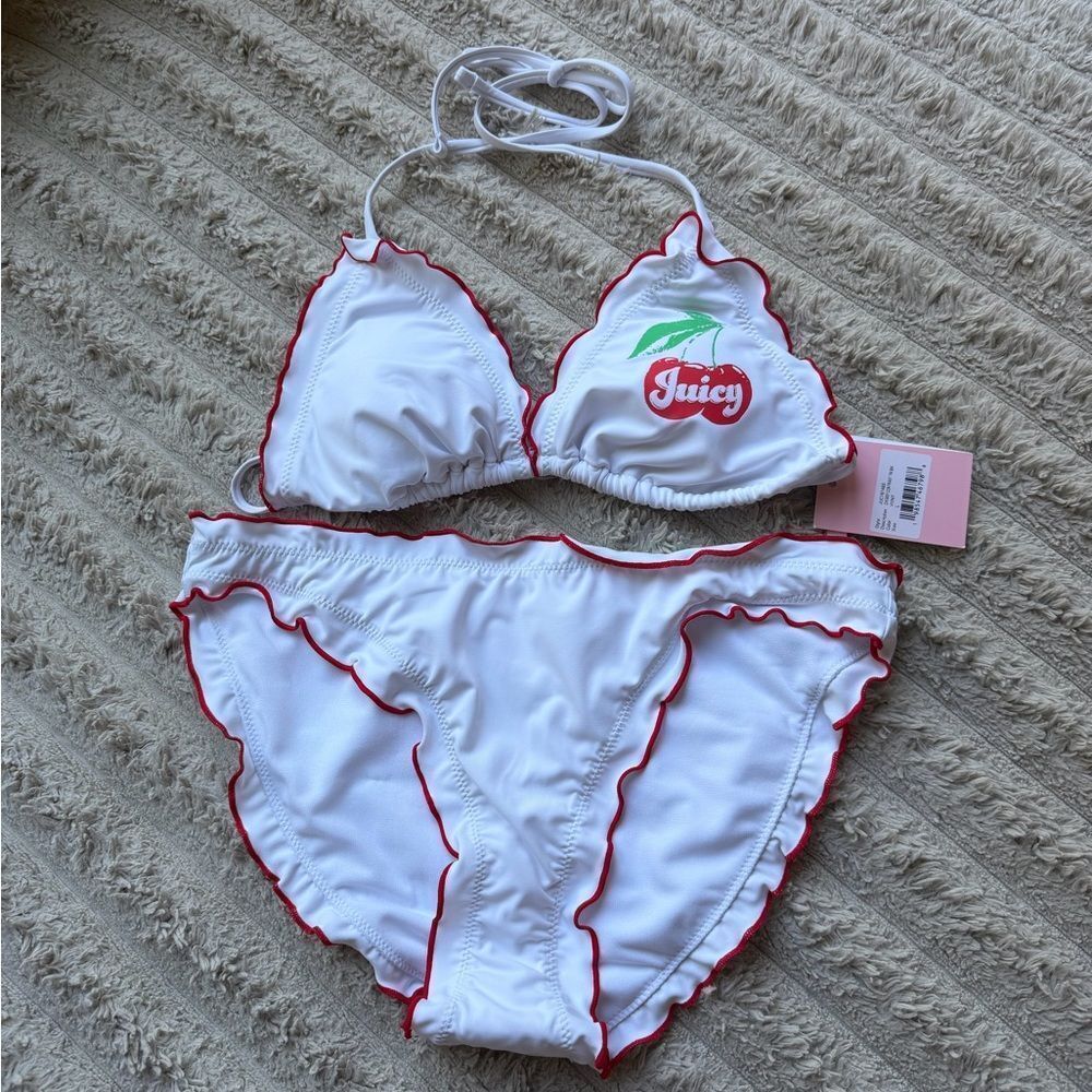 Cherry Contrast Juicy Couture Bikini